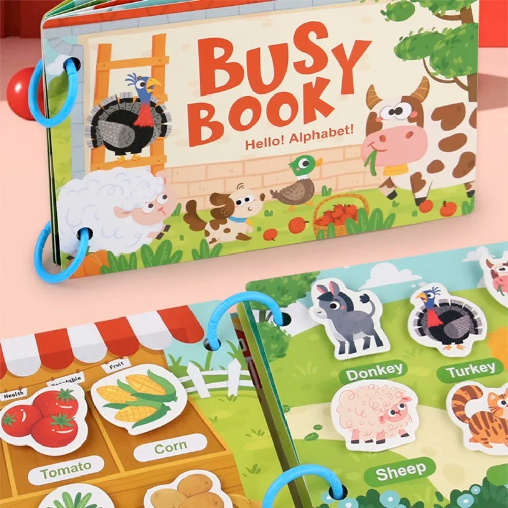 Montessori Children Busy Book  - Kids Education Books ulasan dan harga