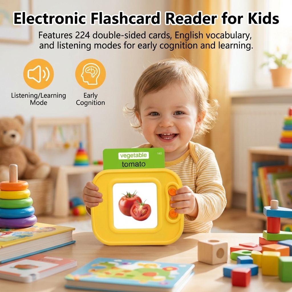 112 Cards Finger Touch English - Kids Educational Reader ulasan dan harga